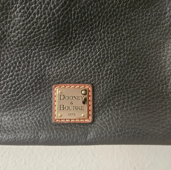 Dooney & Bourke Pebble Grain Leather Crossbody Bag | Adjustable Strap - Picture 2 of 10